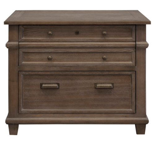Martin Furniture Carson file cabinet brown