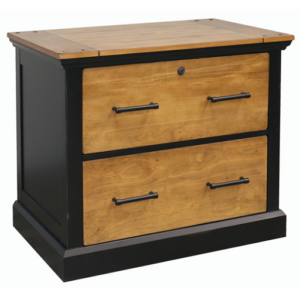 Toulouse file cabinet honey black by martin furniture
