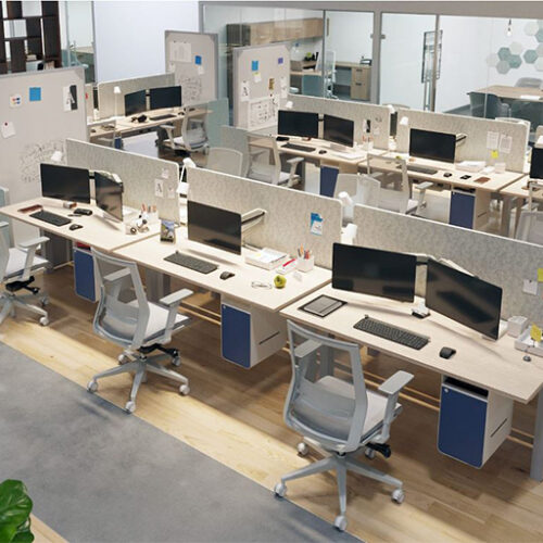 AMQ Solutions Kinex workstation workspace