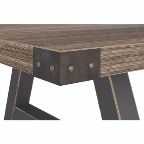 Office Source Epitome rustic industrial conference room table