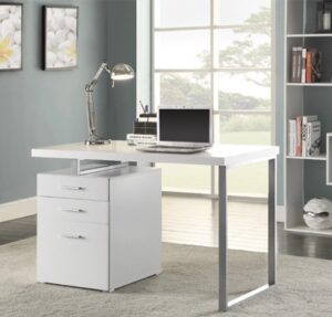 Modern 3-drawer home office writing computer desk