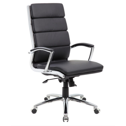 Boss Executive Caressoftplus Vinyl High Back Chair - Office Furniture Expo