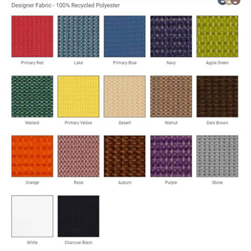 Fabric colors for protable room dividers