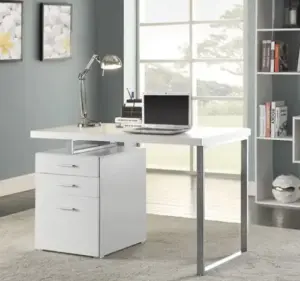 Modern 3-Drawer Home Office Computer Desk