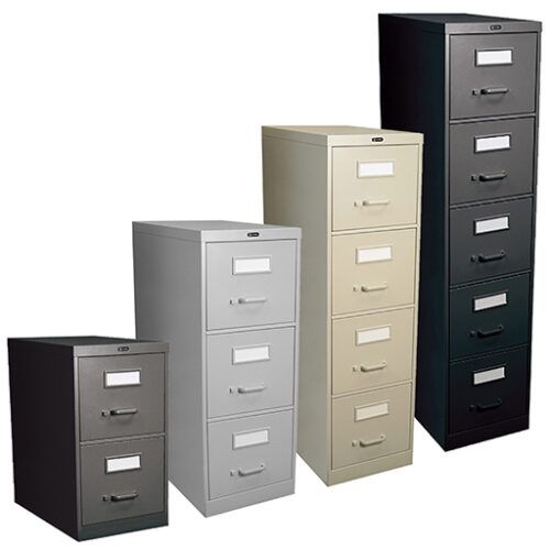 Various style filing cabinets and drawers for sale