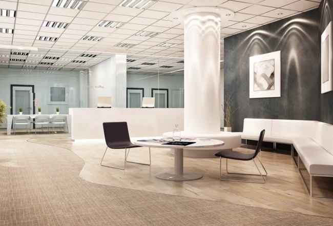 modern workplace furniture and aesthetics in Atlanta Office
