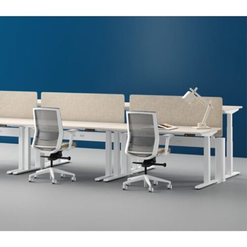 AMQ Activ Benching in Atlanta GA Supports Collaborative Work with Sit-Stand Flexibility and Style