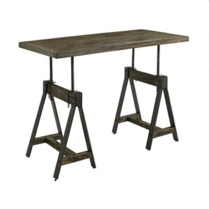 Industrial style Desk COASTOFE881171XPO with wood top and metal legs, located in Atlanta, GA