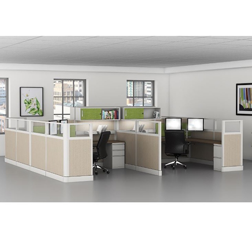 Modern office featuring an open space with OP S2 Panel System for collaborative work in Atlanta, GA